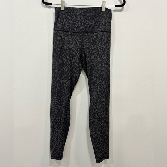 Lululemon Align Pant 28” Full Length Wild Thing Camo Brown Earth Multi Size 8 - Picture 1 of 4